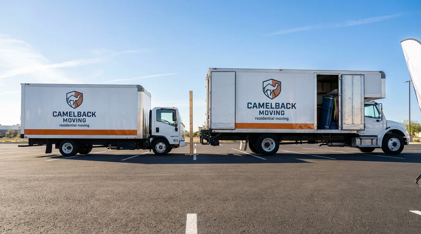 Moving truck size capacity guide in New Kensington